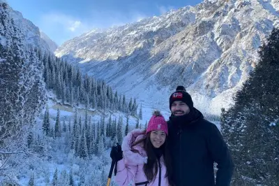 Randonnée hivernale à Ala Archa : Aventure à la cascade Ak Sai