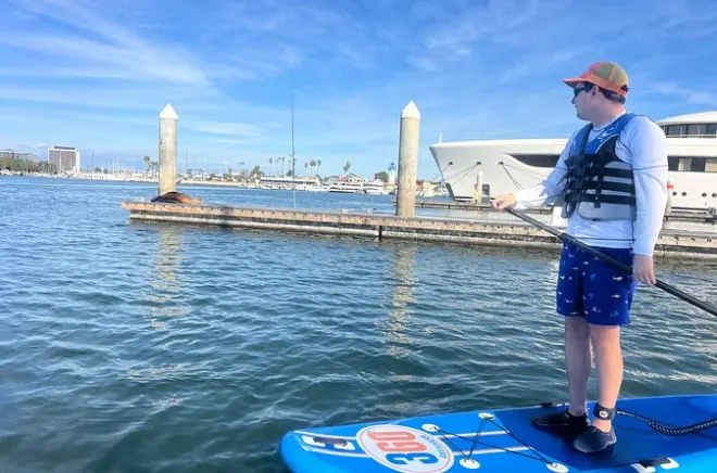 Marina del Rey: Aprende SUP y descubre leones marinos y fauna