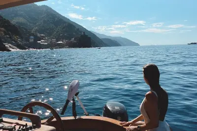 Cinque Terre en bateau depuis Riomaggiore avec pauses baignade
