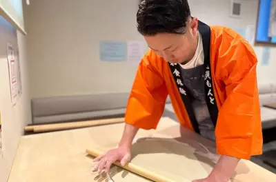 Hand-made soba and Hokkaido deer shabu-shabu in Sapporo