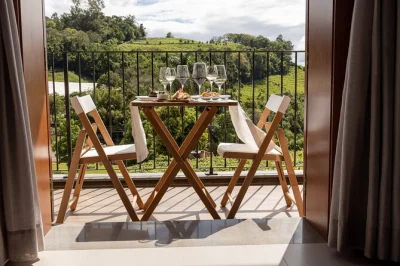 Genieße ein vier-gänge-menü in den weinbergen von faria lemos, perfekt abgestimmt auf weine der familie cristofoli. lokale rezepte, geschichten und entspannte momente inklusive essen & wein.