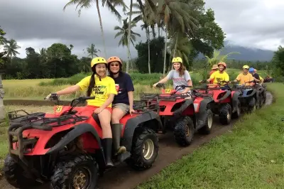ATV Riding in Ubud with Sacred Monkey Forest & Waterfall