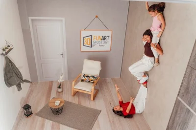 Découvrez le musée 3d fun art à porto avec ses illusions d’optique ludiques, ses décors photo interactifs et un moment créatif pour toute la famille. billet flexible inclus.