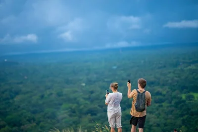 Start in colombo and travel sri lanka’s wild heart—sigiriya rock, ancient cities, scenic train rides, safaris, waterfalls, and beach days. includes pickup & hotels.
