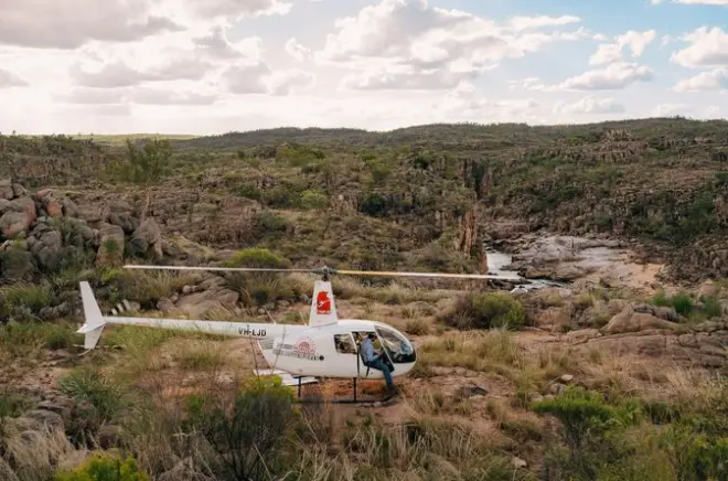Katherine Gorge and Edith Falls Heli Tour: Remote Landing