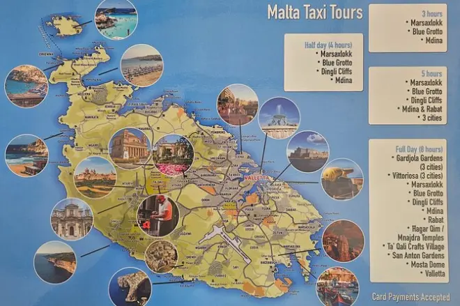 Luxus-Taxi in Valletta: Gestalten Sie Ihre private Route selbst