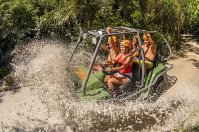 Explore a riviera maya com um combo de passeios em cancun—escolha entre xcaret, xel-ha, xplor ou chichen itza. inclui transporte, refeições buffet e guia local todos os dias.