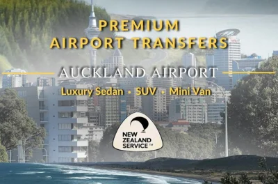 In auckland landen und direkt vom flughafen abgeholt werden – persönlicher service mit lokalem fahrer, gepäckhilfe inklusive, komfortable fahrt zu ihrem hotel im stadtzentrum.