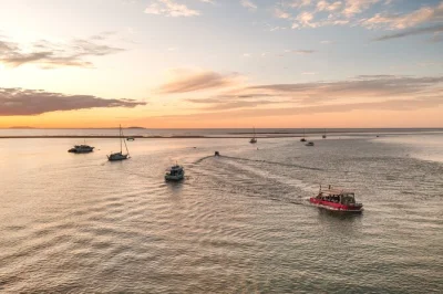 Feel the breeze on a 1770 afternoon cruise with live commentary, wildlife spotting, and views of eurimbula. includes local guide and all-weather comfort.