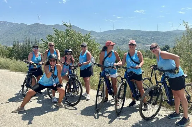 Vélo électrique dans les vignobles et Éphèse depuis Kusadasi