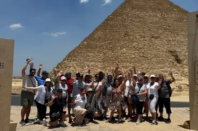 Pyramides de Gizeh et Grand musée en visite privée depuis Alexandrie