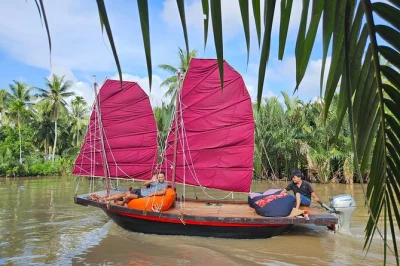 Feel the mekong delta up close with a ben tre day trip—motorbike zigzags, sailboat ride, family lunch, and pickup included. connect with locals in real life.