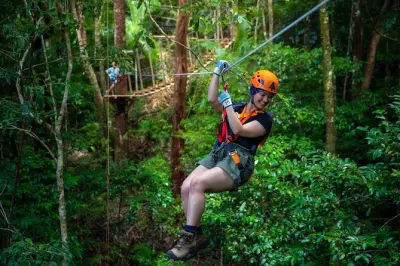 Cape Tribulation Ziplining: 2 Stunden im Regenwald-Canopy