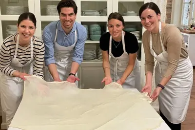 Hungarian Strudel Making Class in Budapest: Stretch & Fill