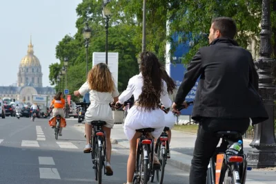 Scopri parigi in bici olandese: tour tra torre eiffel, louvre e rive della senna con soste per foto, racconti e risate. gruppo piccolo con guida locale.