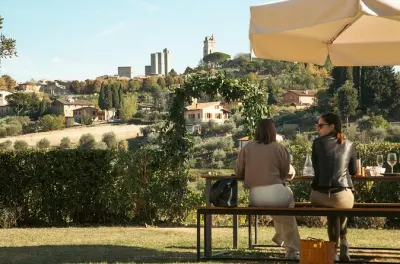 San Gimignano Bio-Wein- und Olivenölverkostung auf dem Weingut