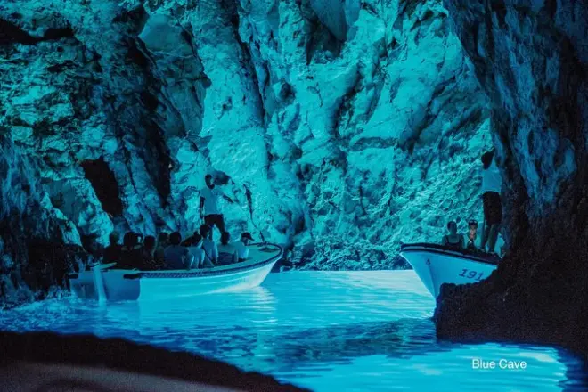 Private Blue Cave & Hvar speedboat tour from Trogir: 5 islands