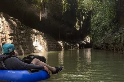 Float through tanama river caves, hike ancient trails in puerto rico’s limestone forest, and relax in natural pools—includes all gear, photos, and expert guide.