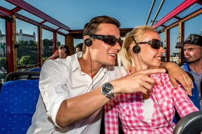 See bratislava’s skyline from a vintage presporacik vehicle, with stops at the castle and slavin memorial. includes audioguide in 23 languages and headphones.