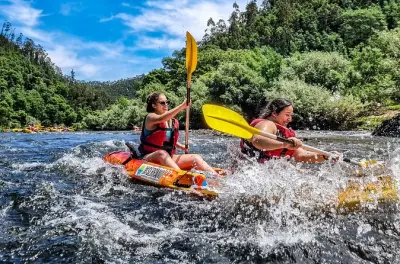 Kajakfahren auf dem Mondego-Fluss in Coimbra: 12 km Strecke
