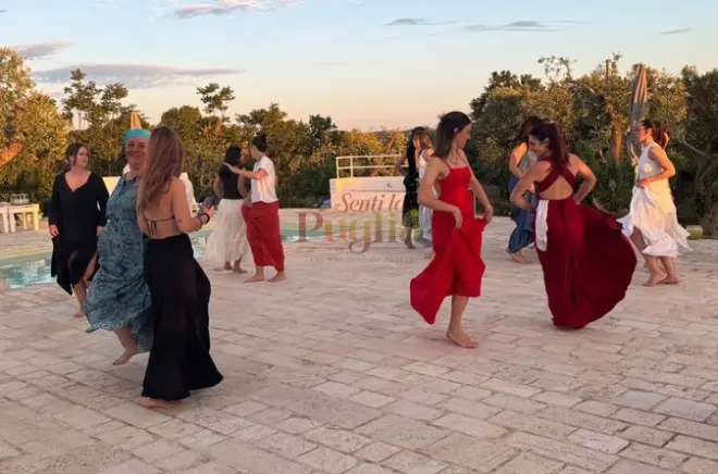 Pizzica Dance Class with Apulian Dinner in Salento