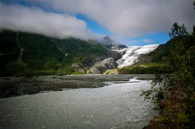 De Seward a Anchorage: Glaciar Exit, vida silvestre y hidroaviones