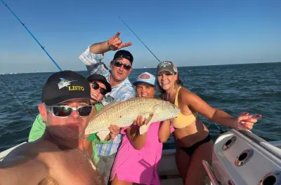 Pêche à Galveston : Redfish, truite mouchetée et tarpon au rendez-vous