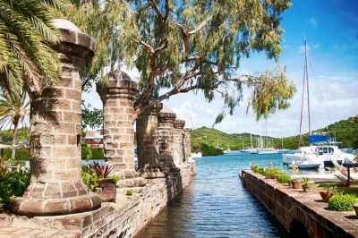 Feel the salt spray at devil’s bridge, wander historic nelson’s dockyard, and take in shirley heights’ sweeping views on this antigua day tour with hotel pickup.