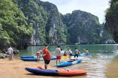 Caiaque em Ko Lanta: Três ilhas e floresta de mangue