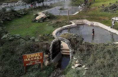 Terme di Huilo Huilo: Piscine termali e lago Calafquén