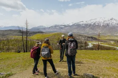 4 km Wanderung im Jasper-Nationalpark mit Gipfel und Mittagessen