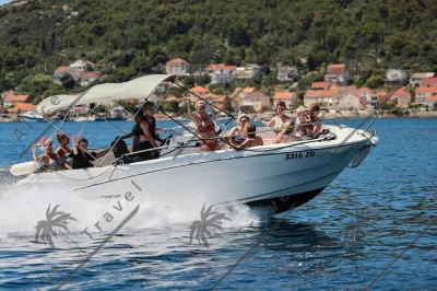 Feel the rush on a small-group speedboat tour from zadar with three island stops, snorkeling in clear croatian waters, and cold drinks included. book with local skipper.