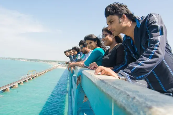 Madurai nach Rameswaram Tagesausflug: Pamban-Brücke und Tempelruinen