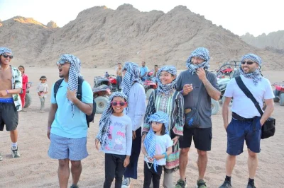 Feel the desert wind on a quad bike, ride camels with bedouins, share dinner under the stars and use telescopes in sharm el sheikh. includes hotel pickup.