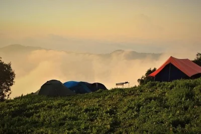 Wake up to mountain air on a nag tibba trek from pantwari, with tent camping and local meals included. reach the summit and enjoy views of swargarohini & bandarpunch.