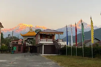 Morning Tibetan cultural tour to Pokhara settlements with guide