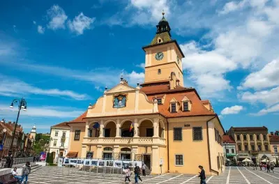 Châteaux de Peles et Bran, Brasov : Excursion privée en Transylvanie