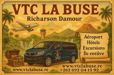 Transfert aéroport vers l'ouest de la Réunion : Prise en charge privée depuis St Denis