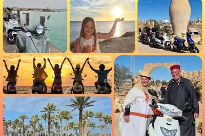 Djerba Süd mit dem Roller: Töpferei, Lagune & Sonnenuntergang
