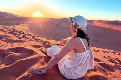 3-day desert tour from Fez to Marrakech: Erg Chebbi camel ride