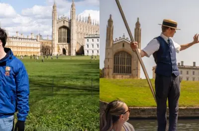 Cambridge con exalumnos: Paseo a pie y en bote por el río Cam