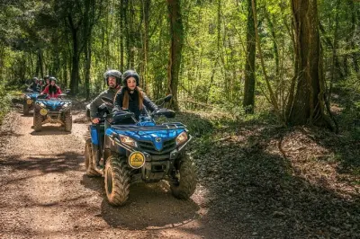 Quad excursion in Bandite di Scarlino: Ride the Maremma woods