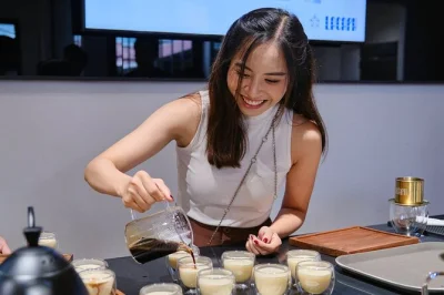 Try your hand at making vietnamese egg coffee in ho chi minh city with a local guide, taste cocoa cashews, and learn the story behind this creamy classic. all supplies included.