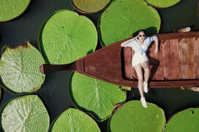 Step onto giant lily pads near phuket, capture drone photos, and visit three legendary temples—all with private transport and local stories included.