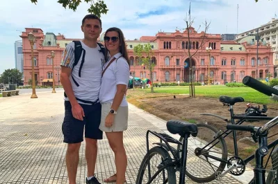 Feel the pulse of buenos aires on a guided bike tour through la boca, caminito, san telmo & puerto madero. includes all gear, local guide, and bottled water.