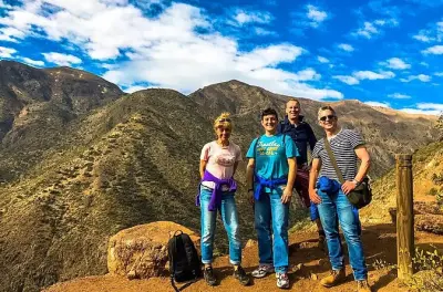 Andes hike from Santiago: 12k private trek to Plomo glaciar