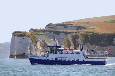 Costa Jurásica de Poole: Old Harry Rocks e Isla Brownsea