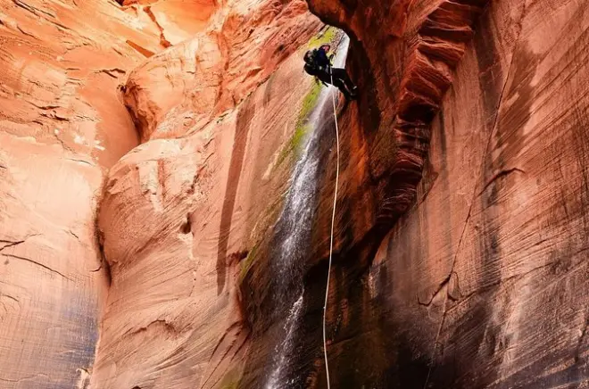 Guida UTV e arrampicata con corda a Rock Canyon vicino a Zion