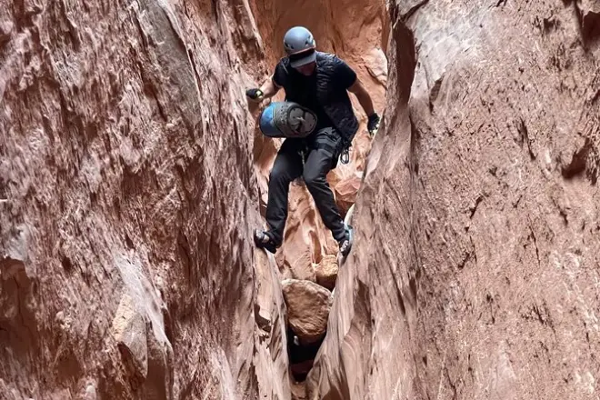 Canyoneering a Egypt Slot Canyon: Discese in corda e passaggi stretti mezza giornata