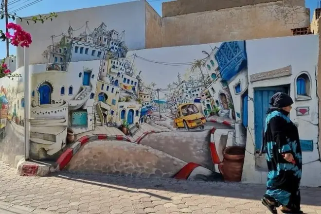 Djerba halbtägig: Märkte, Synagoge, Street Art